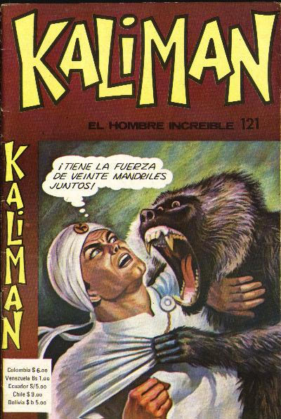 Cover for Kaliman (Editora Cinco, 1976 series) #121