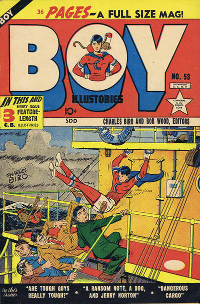 Cover for Boy Comics [Boy Illustories] (Superior, 1948 series) #53