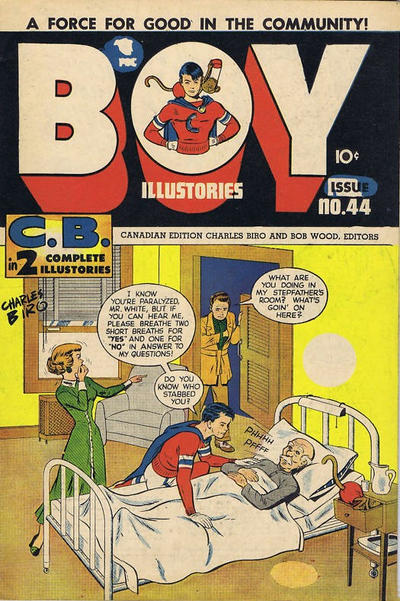 Cover for Boy Comics [Boy Illustories] (Superior, 1948 series) #44
