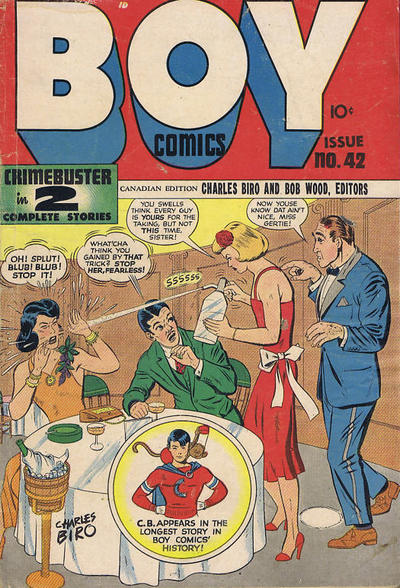 Cover for Boy Comics [Boy Illustories] (Superior, 1948 series) #42