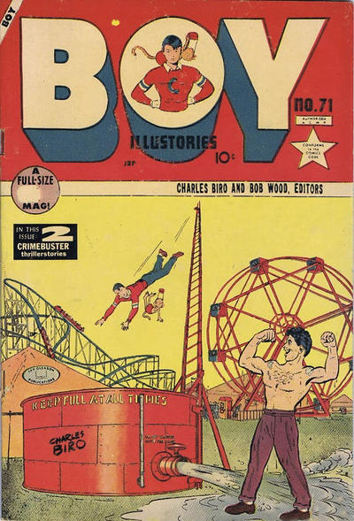 Cover for Boy Comics [Boy Illustories] (Super Publishing, 1951 series) #71