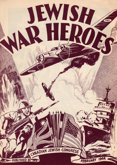 Cover for Jewish War Heroes (Canadian Jewish Congress, 1944 series) #[1]