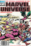 Cover Thumbnail for The Official Handbook of the Marvel Universe Deluxe Edition (1985 series) #1 [Newsstand]