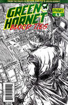 Cover for Green Hornet: Blood Ties (Dynamite Entertainment, 2010 series) #4 [Black, White & Green RI]