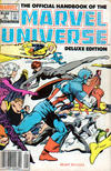 Cover for The Official Handbook of the Marvel Universe Deluxe Edition (Marvel, 1985 series) #2 [Newsstand]