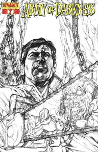 Cover for Army of Darkness (Dynamite Entertainment, 2005 series) #7 [B&W RI]