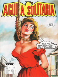 Cover for Aguila Solitaria (Editora Cinco, 1976 series) #708