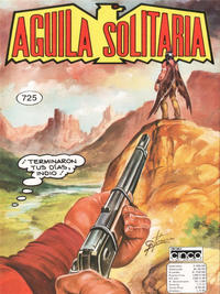 Cover for Aguila Solitaria (Editora Cinco, 1976 series) #725