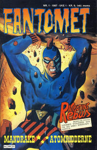 Cover Thumbnail for Fantomet (Semic, 1976 series) #1/1987