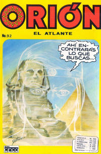 Cover Thumbnail for Orion, El Atlante (Editora Cinco, 1982 series) #92