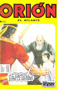 Cover Thumbnail for Orion, El Atlante (Editora Cinco, 1982 series) #106