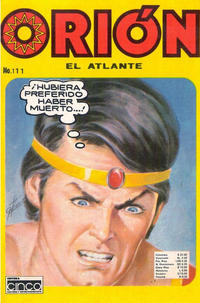Cover Thumbnail for Orion, El Atlante (Editora Cinco, 1982 series) #111