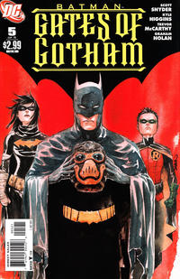 Cover Thumbnail for Batman: Gates of Gotham (DC, 2011 series) #5 [Dustin Nguyen Cover]