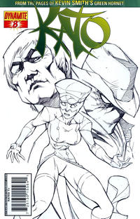Cover for Kato (Dynamite Entertainment, 2010 series) #8 [Ale Garza Sketch Cover]