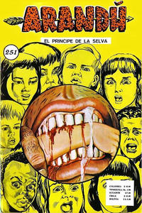 Cover Thumbnail for Arandú, El Príncipe de la Selva (Editora Cinco, 1977 series) #251