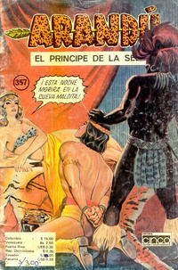 Cover Thumbnail for Arandú, El Príncipe de la Selva (Editora Cinco, 1977 series) #357