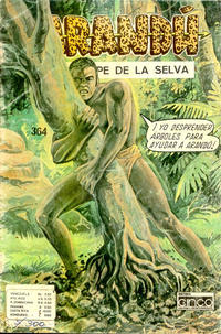 Cover Thumbnail for Arandú, El Príncipe de la Selva (Editora Cinco, 1977 series) #364