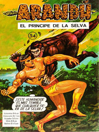 Cover Thumbnail for Arandú, El Príncipe de la Selva (Editora Cinco, 1977 series) #54