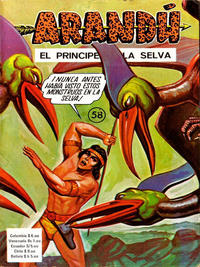 Cover Thumbnail for Arandú, El Príncipe de la Selva (Editora Cinco, 1977 series) #58