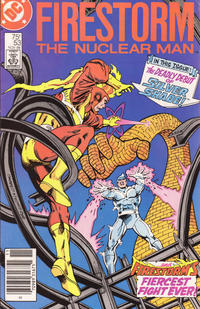 Cover Thumbnail for The Fury of Firestorm (DC, 1982 series) #53 [Newsstand]