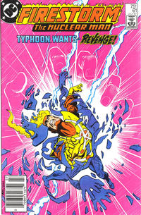 Cover for The Fury of Firestorm (DC, 1982 series) #61 [Newsstand]