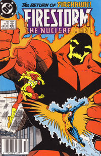 Cover Thumbnail for Firestorm the Nuclear Man (DC, 1987 series) #76 [Newsstand]