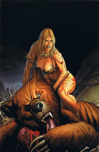 Cover Thumbnail for Jungle Girl (Dynamite Entertainment, 2007 series) #4 [Frank Cho Virgin Art]