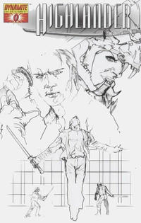 Cover Thumbnail for Highlander (Dynamite Entertainment, 2006 series) #0 [Sketch RI]