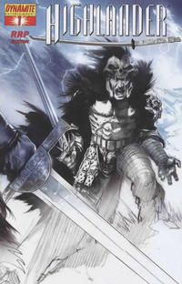 Cover Thumbnail for Highlander (Dynamite Entertainment, 2006 series) #1 [RRP Edition]