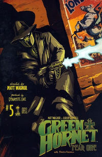 Cover Thumbnail for Green Hornet: Year One (Dynamite Entertainment, 2010 series) #5 [Francesco Francavilla Cover]
