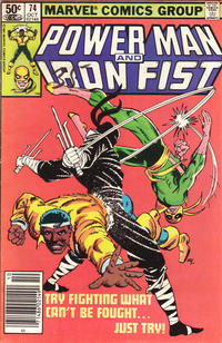 Cover for Power Man and Iron Fist (Marvel, 1981 series) #74 [Newsstand]