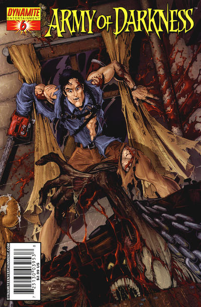 Cover for Army of Darkness (Dynamite Entertainment, 2005 series) #6 [Cover B]