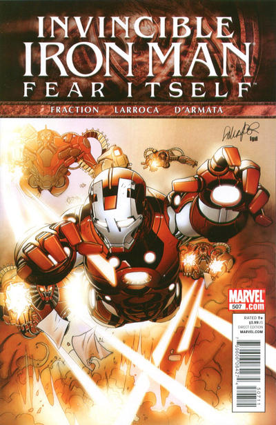 Cover for Invincible Iron Man (Marvel, 2008 series) #507