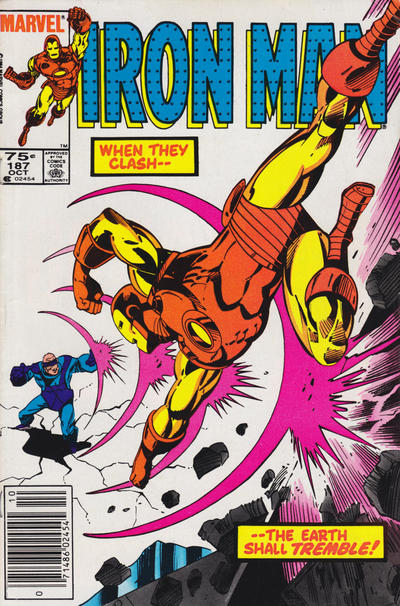 Cover for Iron Man (Marvel, 1968 series) #187 [Canadian]