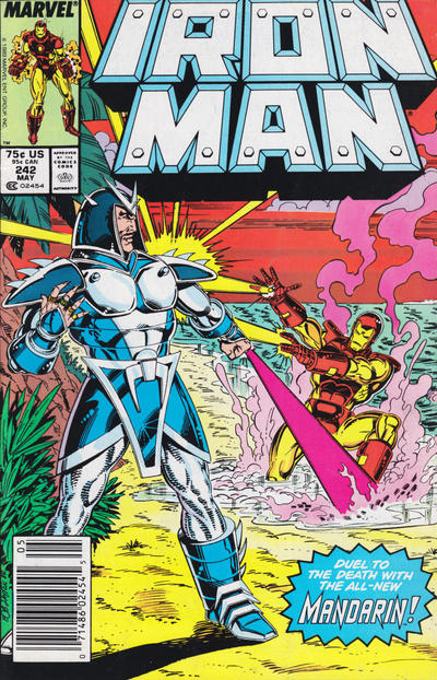 Cover for Iron Man (Marvel, 1968 series) #242 [Newsstand]
