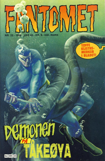 Cover for Fantomet (Semic, 1976 series) #23/1986