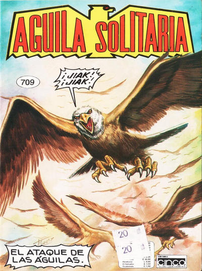 Cover for Aguila Solitaria (Editora Cinco, 1976 series) #709