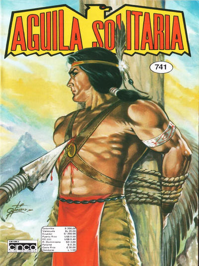 Cover for Aguila Solitaria (Editora Cinco, 1976 series) #741