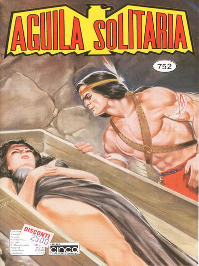 Cover for Aguila Solitaria (Editora Cinco, 1976 series) #752