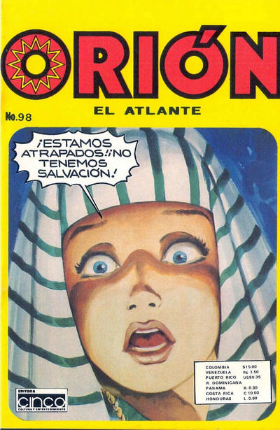 Cover for Orion, El Atlante (Editora Cinco, 1982 series) #98