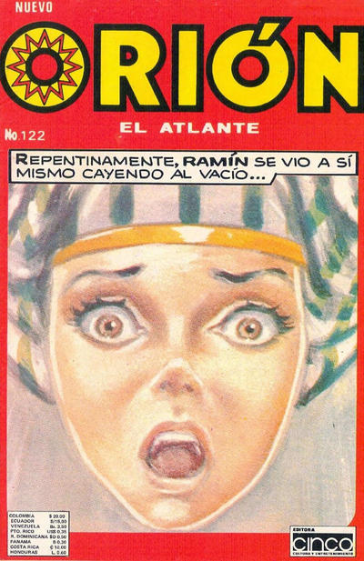 Cover for Orion, El Atlante (Editora Cinco, 1982 series) #122