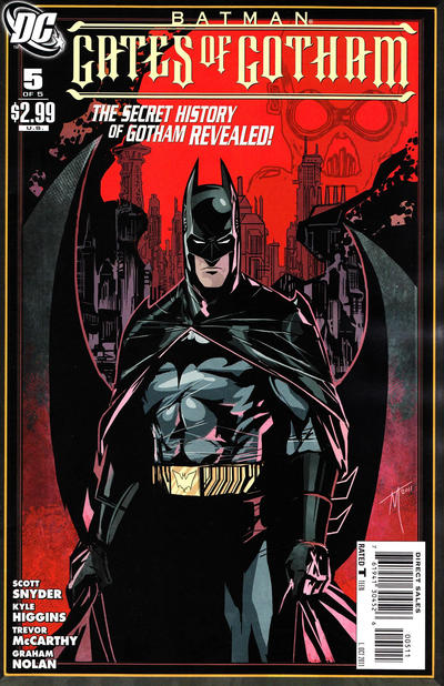 Cover for Batman: Gates of Gotham (DC, 2011 series) #5