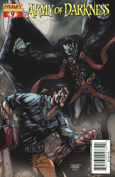 Cover for Army of Darkness (Dynamite Entertainment, 2005 series) #9 [Cover A]