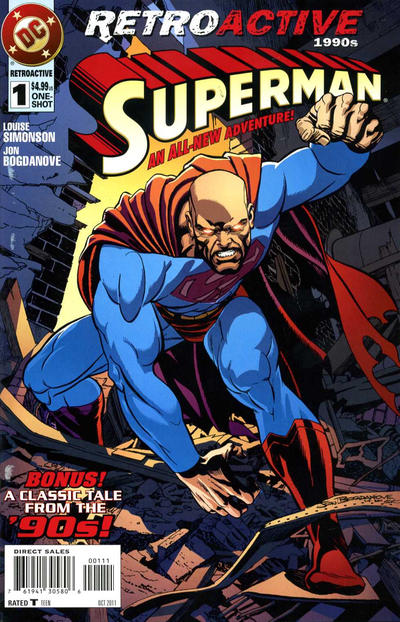 Cover for DC Retroactive: Superman - The '90s (DC, 2011 series) #1
