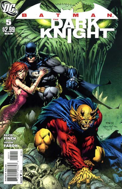 Cover for Batman: The Dark Knight (DC, 2011 series) #5 [David Finch / Scott Williams Cover]