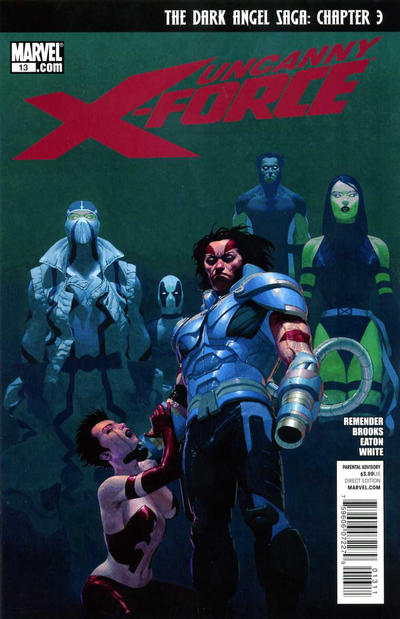 Cover for Uncanny X-Force (Marvel, 2010 series) #13 [Esad Ribic Cover]