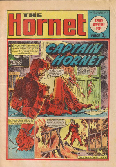 Cover for The Hornet (D.C. Thomson, 1963 series) #495