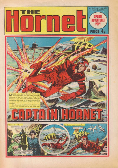 Cover for The Hornet (D.C. Thomson, 1963 series) #578