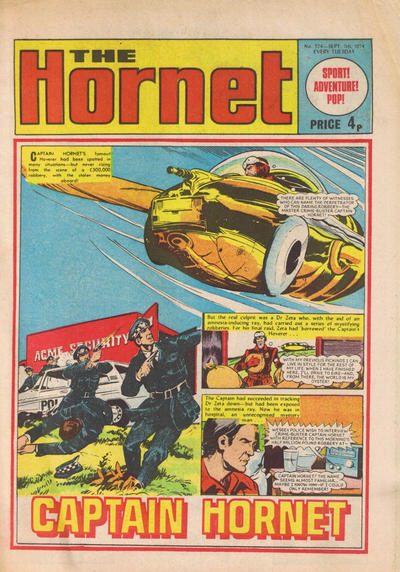 Cover for The Hornet (D.C. Thomson, 1963 series) #574