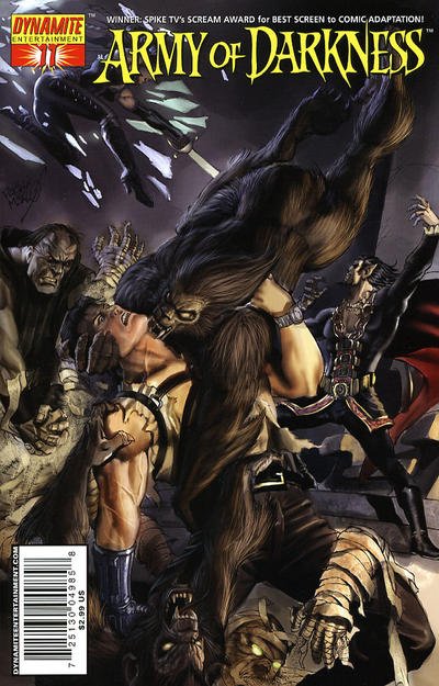 Cover for Army of Darkness (Dynamite Entertainment, 2005 series) #11 [Cover C]